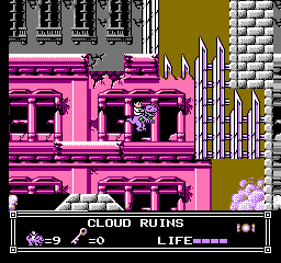 Soluce de Little Nemo Dream Master sur Nes : Niveau 6 - Cloud Ruins