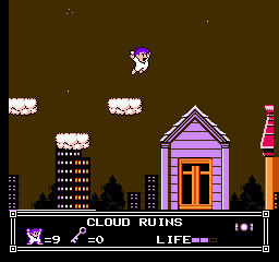 Soluce de Little Nemo Dream Master sur Nes : Niveau 6 - Cloud Ruins