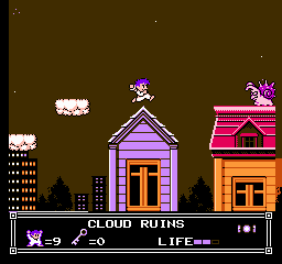 Soluce de Little Nemo Dream Master sur Nes : Niveau 6 - Cloud Ruins