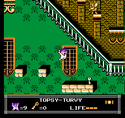 Soluce de Little Nemo Dream Master sur Nes : Niveau 7 - Topsy Turvy