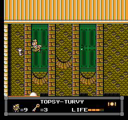 Soluce de Little Nemo Dream Master sur Nes : Niveau 7 - Topsy Turvy