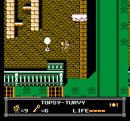 Soluce de Little Nemo Dream Master sur Nes : Niveau 7 - Topsy Turvy