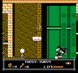 Soluce de Little Nemo Dream Master sur Nes : Niveau 7 - Topsy Turvy