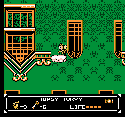 Soluce de Little Nemo Dream Master sur Nes : Niveau 7 - Topsy Turvy