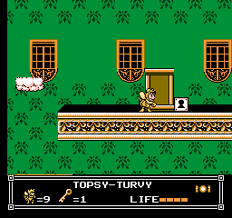 Soluce de Little Nemo Dream Master sur Nes : Niveau 7 - Topsy Turvy