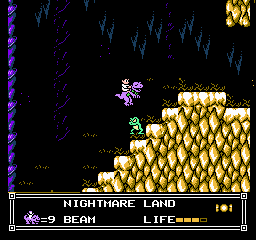 Soluce de Little Nemo Dream Master sur Nes : Niveau 8 - Nightmare Land