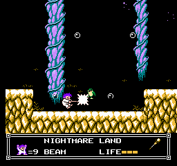 Soluce de Little Nemo Dream Master sur Nes : Niveau 8 - Nightmare Land