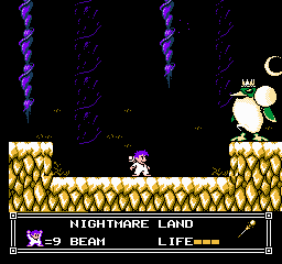 Soluce de Little Nemo Dream Master sur Nes : Niveau 8 - Nightmare Land