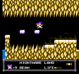 Soluce de Little Nemo Dream Master sur Nes : Niveau 8 - Nightmare Land