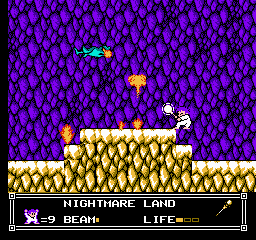 Soluce de Little Nemo Dream Master sur Nes : Niveau 8 - Nightmare Land