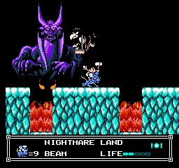 Soluce de Little Nemo Dream Master sur Nes : Niveau 8 - Nightmare Land