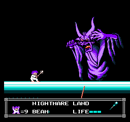 Soluce de Little Nemo Dream Master sur Nes : Niveau 8 - Nightmare Land