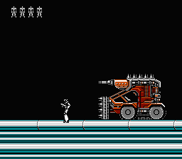 Le test de Probotector (contra) sur Nes