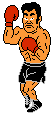 Mike Tyson's Punch-Out : World Circuit - match 1 : Piston Honda