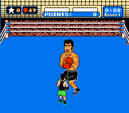Mike Tyson's Punch-Out : Minor Circuit - match 3 : Piston Honda