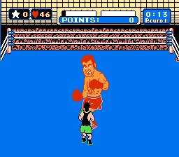 Mike Tyson's Punch-Out : Minor Circuit - match 3 : Piston Honda