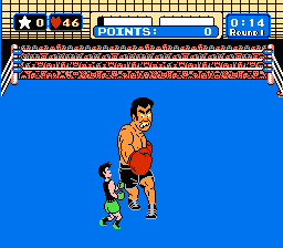 Mike Tyson's Punch-Out : Minor Circuit - match 3 : Piston Honda
