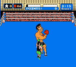 Mike Tyson's Punch-Out : Minor Circuit - match 3 : Piston Honda