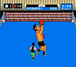 Mike Tyson's Punch-Out : Minor Circuit - match 3 : Piston Honda