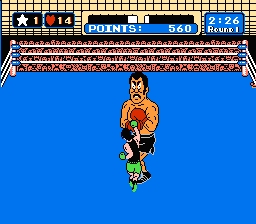 Mike Tyson's Punch-Out : Minor Circuit - match 3 : Piston Honda