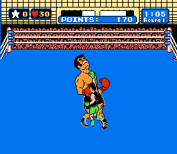 Mike Tyson's Punch-Out : Minor Circuit - match 3 : Piston Honda