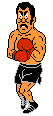 Mike Tyson's Punch-Out : World Circuit - match 1 : Piston Honda