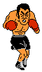 Mike Tyson's Punch-Out : World Circuit - match 1 : Piston Honda