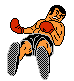 Mike Tyson's Punch-Out : World Circuit - match 1 : Piston Honda