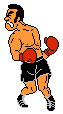 Mike Tyson's Punch-Out : World Circuit - match 1 : Piston Honda