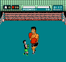 Mike Tyson's Punch-Out : World Circuit - match 1 : Piston Honda