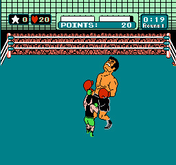 Mike Tyson's Punch-Out : World Circuit - match 1 : Piston Honda