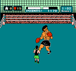 Mike Tyson's Punch-Out : World Circuit - match 1 : Piston Honda