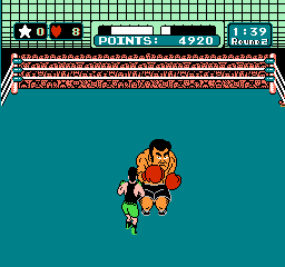 Mike Tyson's Punch-Out : World Circuit - match 1 : Piston Honda
