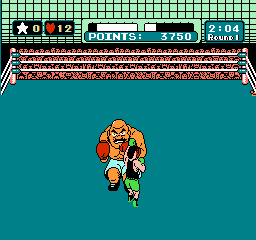 Mike Tyson's Punch-Out : World Circuit - match 3 : Bald Bull