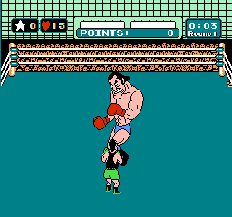 Mike Tyson's Punch-Out : World Circuit - match 6 : Super Macho Man