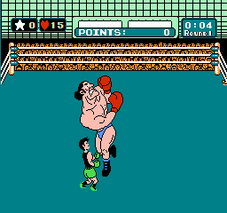 Mike Tyson's Punch-Out : World Circuit - match 6 : Super Macho Man
