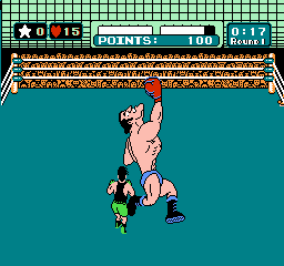 Mike Tyson's Punch-Out : World Circuit - match 6 : Super Macho Man