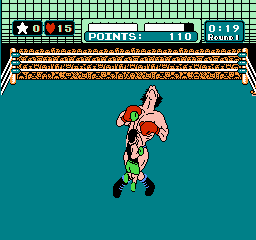 Mike Tyson's Punch-Out : World Circuit - match 6 : Super Macho Man
