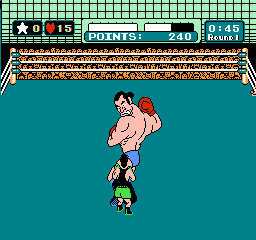 Mike Tyson's Punch-Out : World Circuit - match 6 : Super Macho Man