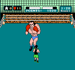 Mike Tyson's Punch-Out : World Circuit - match 6 : Super Macho Man