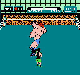 Mike Tyson's Punch-Out : World Circuit - match 6 : Super Macho Man