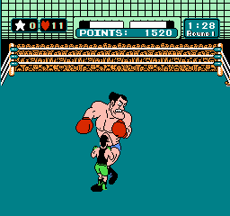 Mike Tyson's Punch-Out : World Circuit - match 6 : Super Macho Man