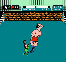 Mike Tyson's Punch-Out : World Circuit - match 6 : Super Macho Man