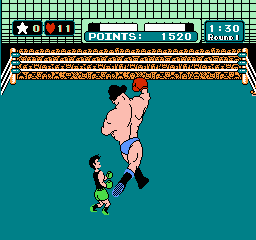 Mike Tyson's Punch-Out : World Circuit - match 6 : Super Macho Man