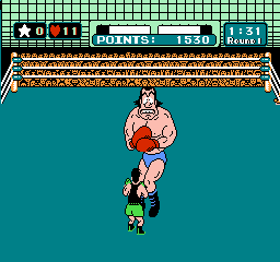 Mike Tyson's Punch-Out : World Circuit - match 6 : Super Macho Man