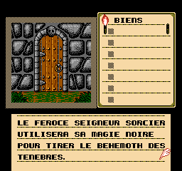 Shadowgate sur nes : Prologue (début du jeu) Shadowgate sur nes : Prologue (début du jeu)
