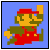 Super Mario Bros 1 sur nes : Humour