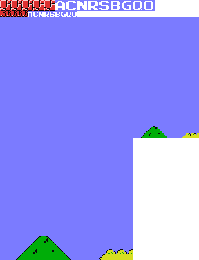 Super Mario Bros 1 sur nes : Skin tetrinet