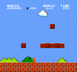 Le premier niveau du jeu, mondialement célèbre&hellip;