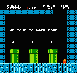 La &laquo; Warp Zone &raquo;, c&rsquo;est une sorte de raccourci.